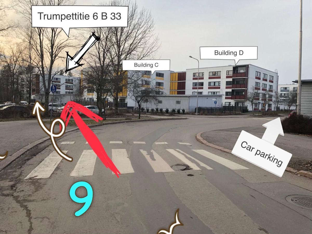 Ferienwohnung Super Easy To Airport/Hki , Full Aptment Max 4Ppl Helsinki Exterior foto
